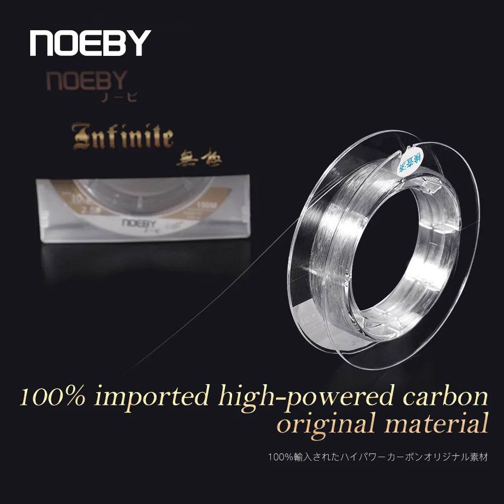 NOEBY Shock Leader 50m – Carbon Fibre Fluorocarbon - Fish & Cheaps | Fishing & Outdoor Gear