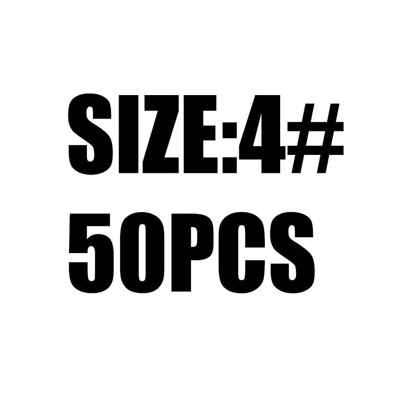 Supercontinent 50PCS Pike Fishing Swivels & Connector Pins - Fish & Cheaps | Fishing & Outdoor Gear