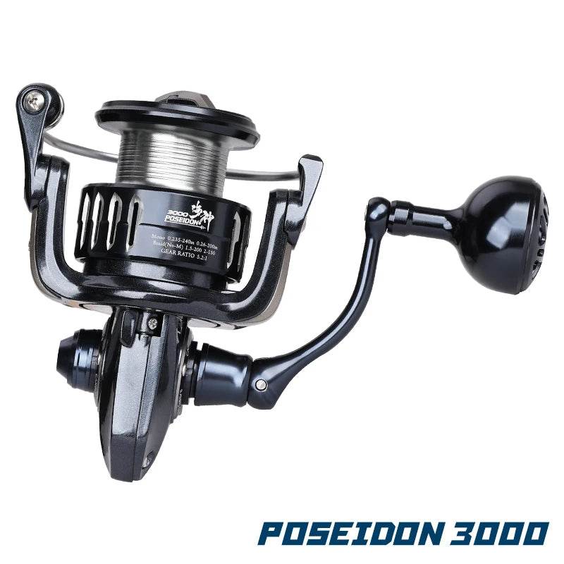 TSURINOYA POSEIDON All-Metal Saltwater Spinning Reel - Fish & Cheaps | Fishing & Outdoor Gear