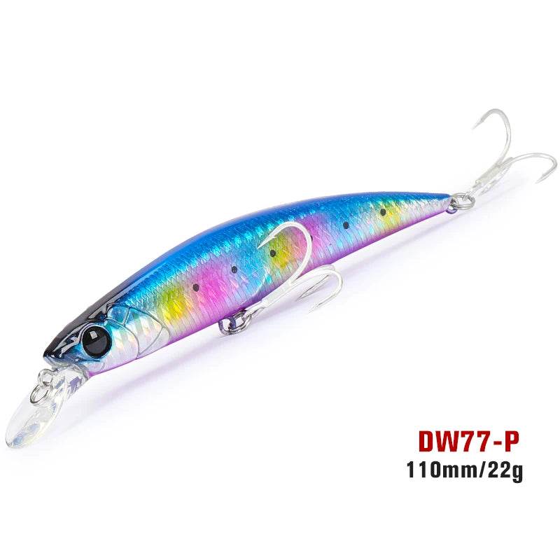TSURINOYA 110S Long Casting Sinking Minnow - Fish & Cheaps | Fishing & Outdoor Gear