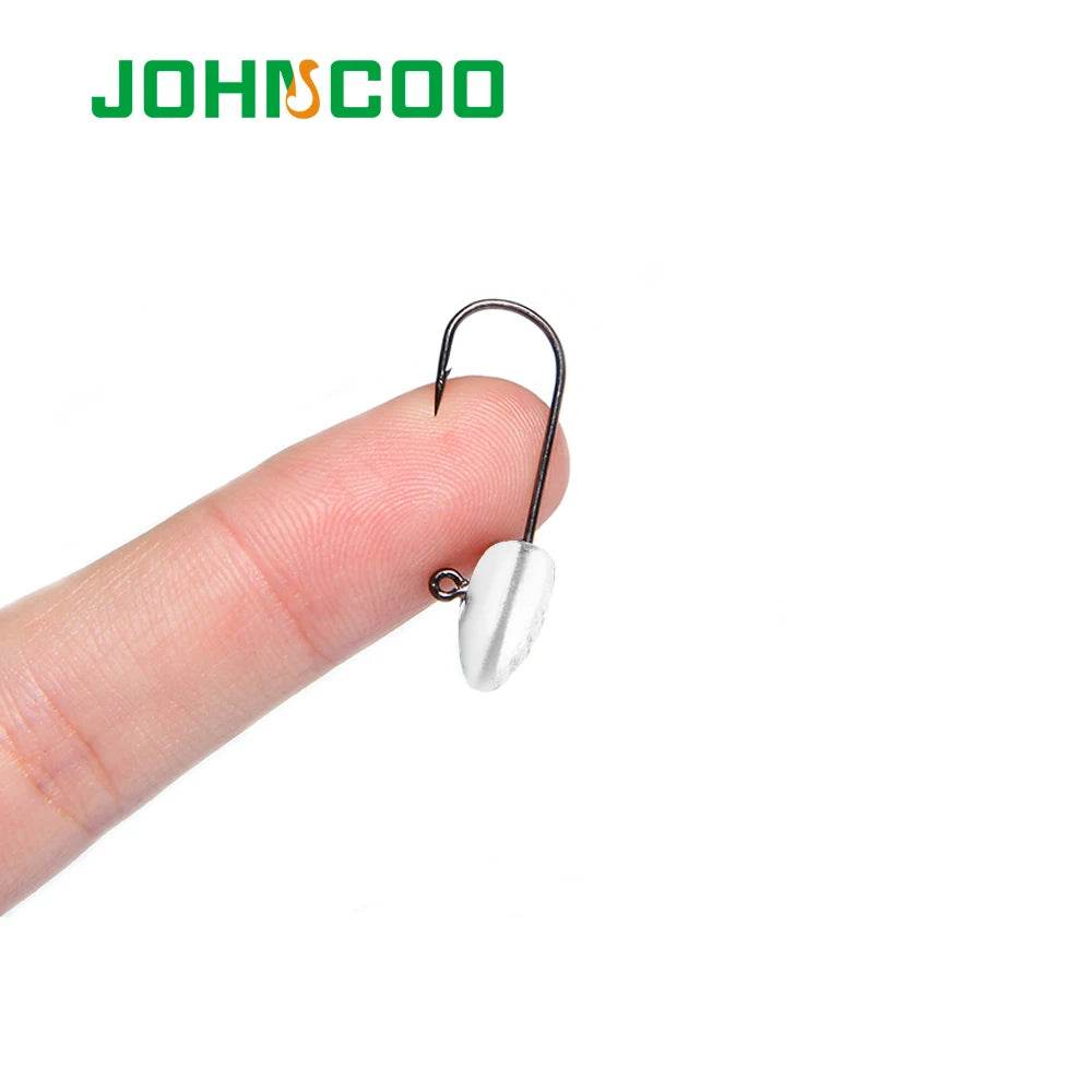 JOHNCOO Jig Head Hook Set – 10pcs - Fish & Cheaps | Fishing & Outdoor Gear