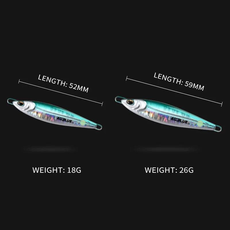 ALLBLUE LEVIN Metal Jig Spoon – Offshore Casting Lure - Fish & Cheaps | Fishing & Outdoor Gear