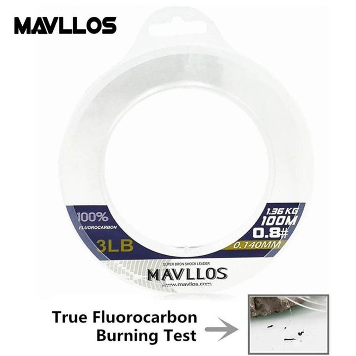 Mavllos Carbon Fluorocarbon Leader Line - Fish & Cheaps | Fishing & Outdoor Gear