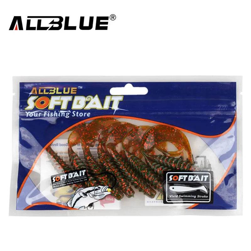 ALLBLUE Creek Single Tail Soft Bait – Versatile Grubs - Fish & Cheaps | Fishing & Outdoor Gear