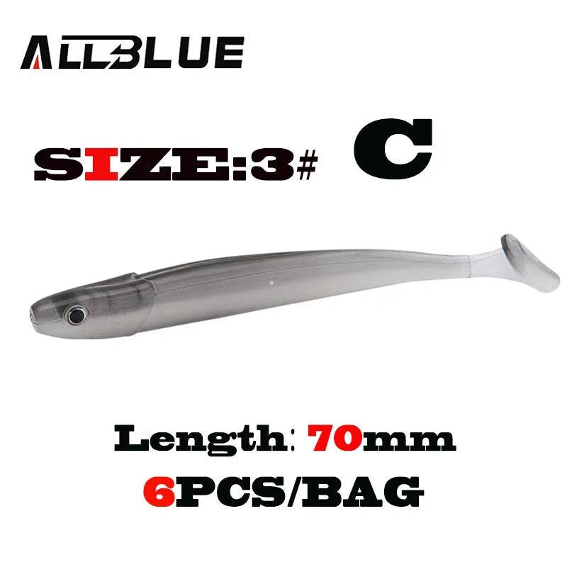 ALLBLUE Vivid Worm Soft Lures - Fish & Cheaps | Fishing & Outdoor Gear