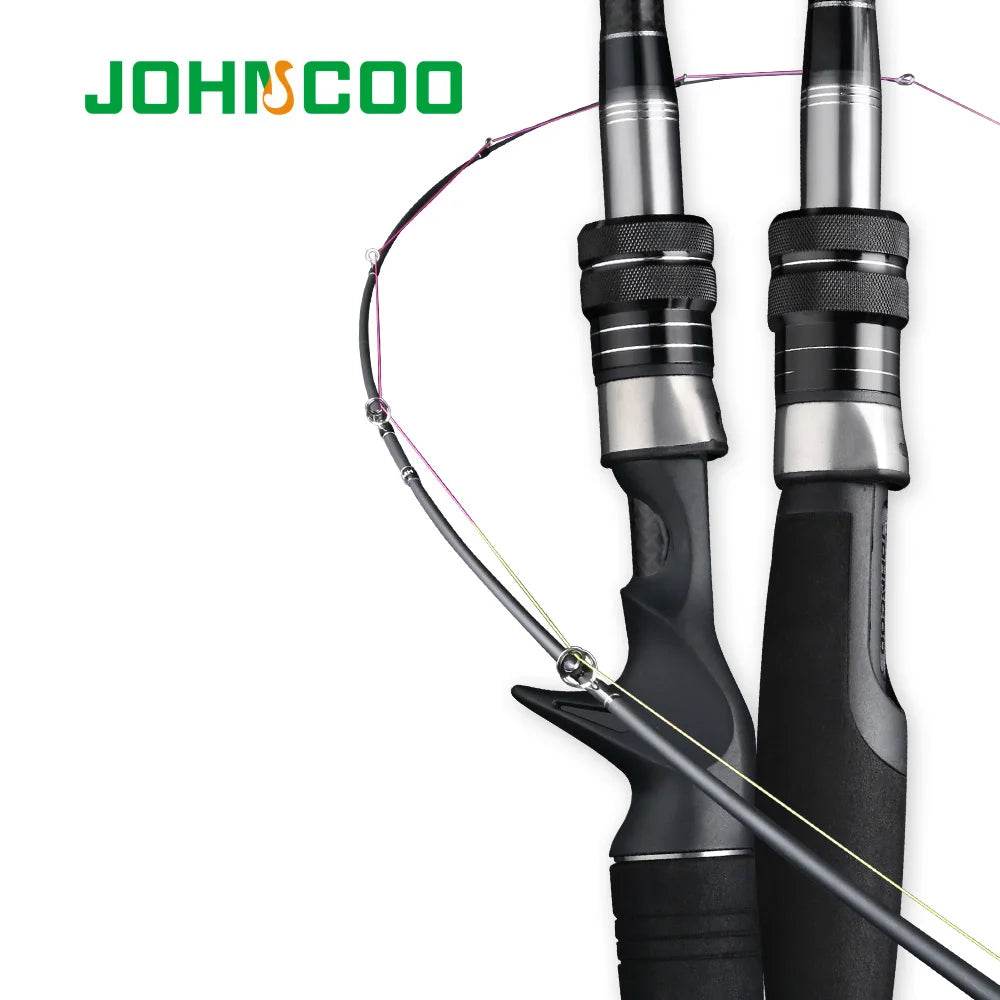 JOHNCOO Carbon Baitcasting Rod – 2.7m/3.0m Travel Power - Fish & Cheaps | Fishing & Outdoor Gear