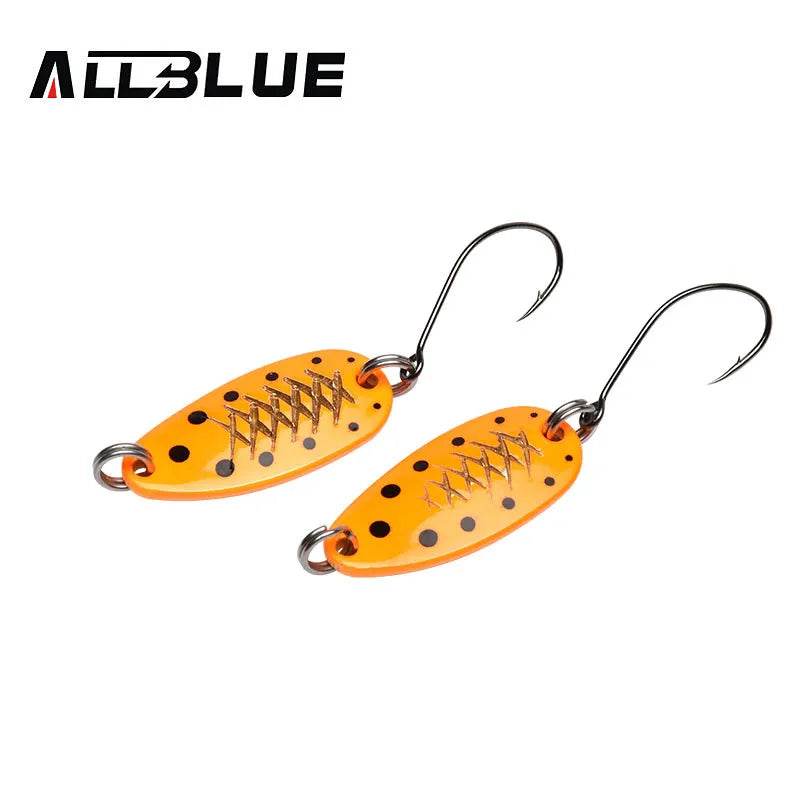 ALLBLUE MOMO 4g Trout Spoon Lure – 2 Pack - Fish & Cheaps | Fishing & Outdoor Gear