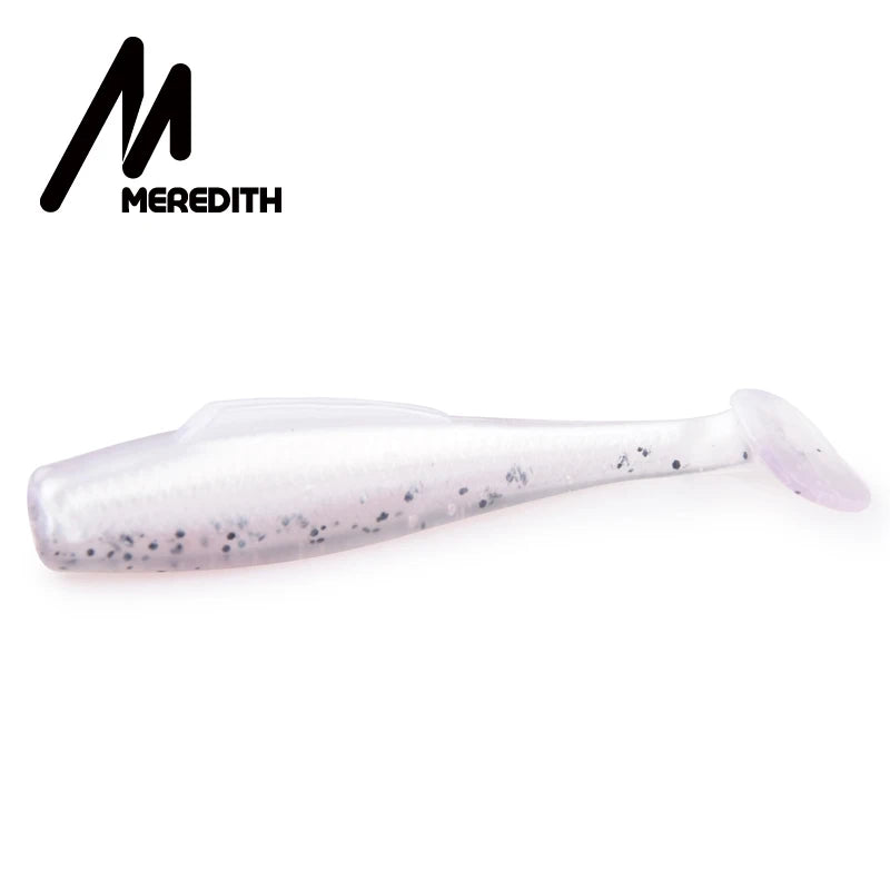 MEREDITH DieZel Minnow Fishing Lures 80mm 5.9g Fishing Soft Baits 3.15" 8pcs/lot Silicone Artificial Swim Plastic Lure Wobblers