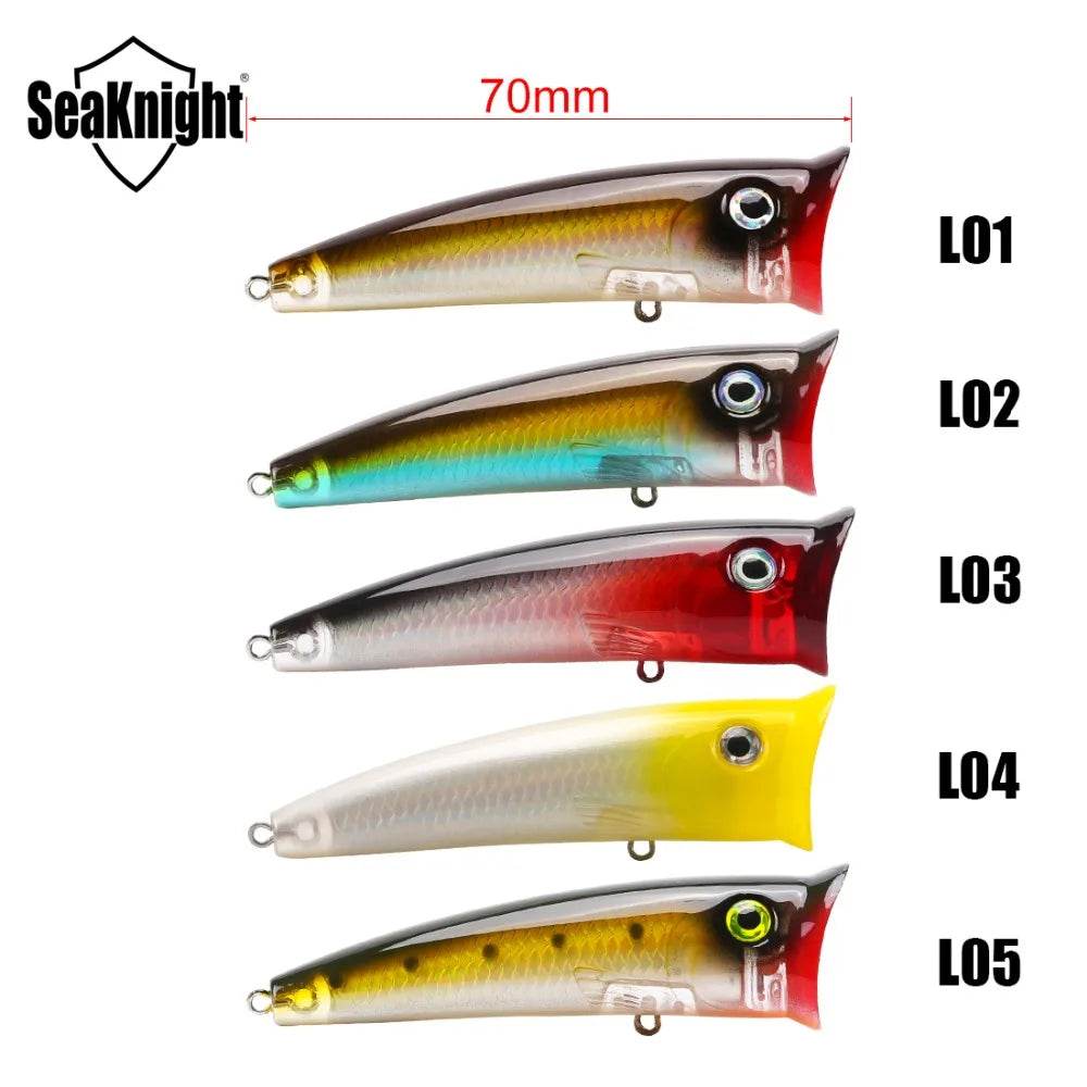 SeaKnight SK004 Topwater Popper Lure – 11g, 70mm - Fish & Cheaps | Fishing & Outdoor Gear