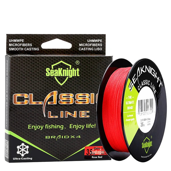 SeaKnight Classic 500M 4-Strand Braided Fishing Line - Fish & Cheaps | Fishing & Outdoor Gear