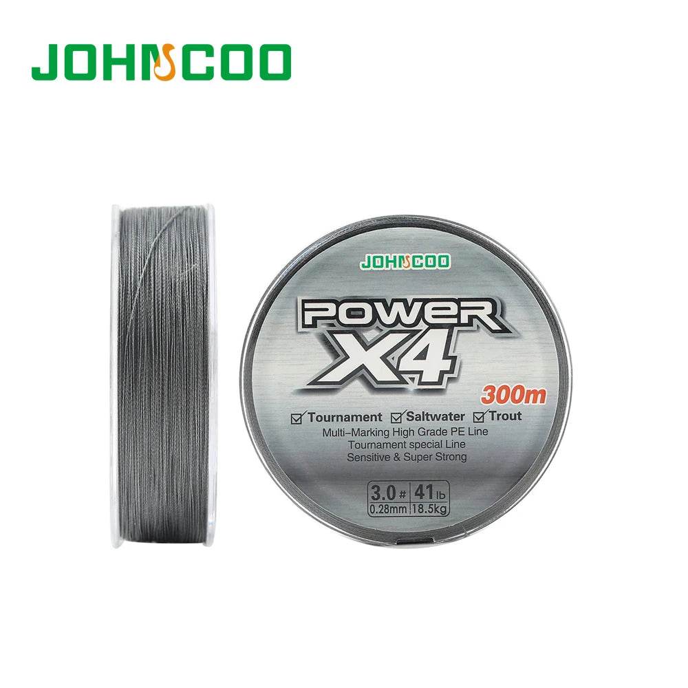 JOHNCOO 4 Braided Tournament Fishing Line - Fish & Cheaps | Fishing & Outdoor Gear