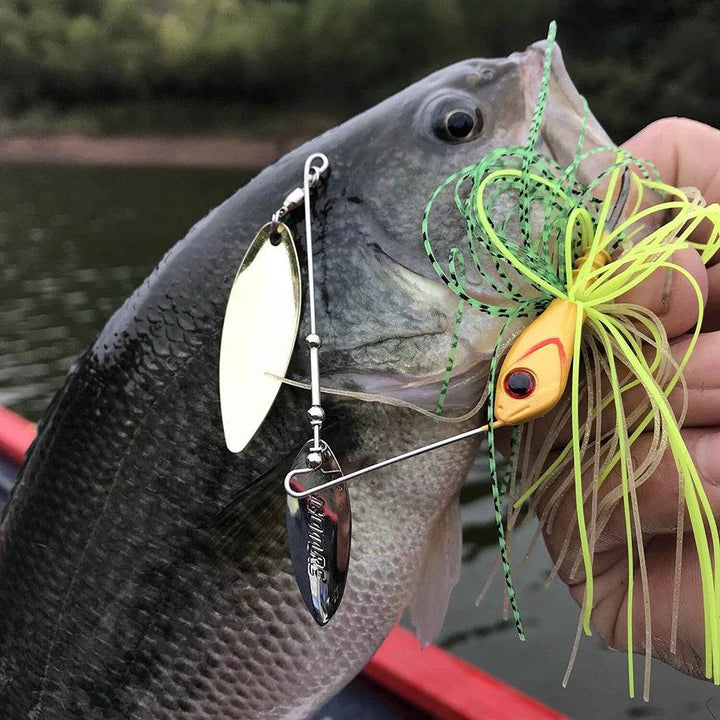 Goture Elfin Spinnerbait – 360° Willow Spoon Buzzbait - Fish & Cheaps | Fishing & Outdoor Gear