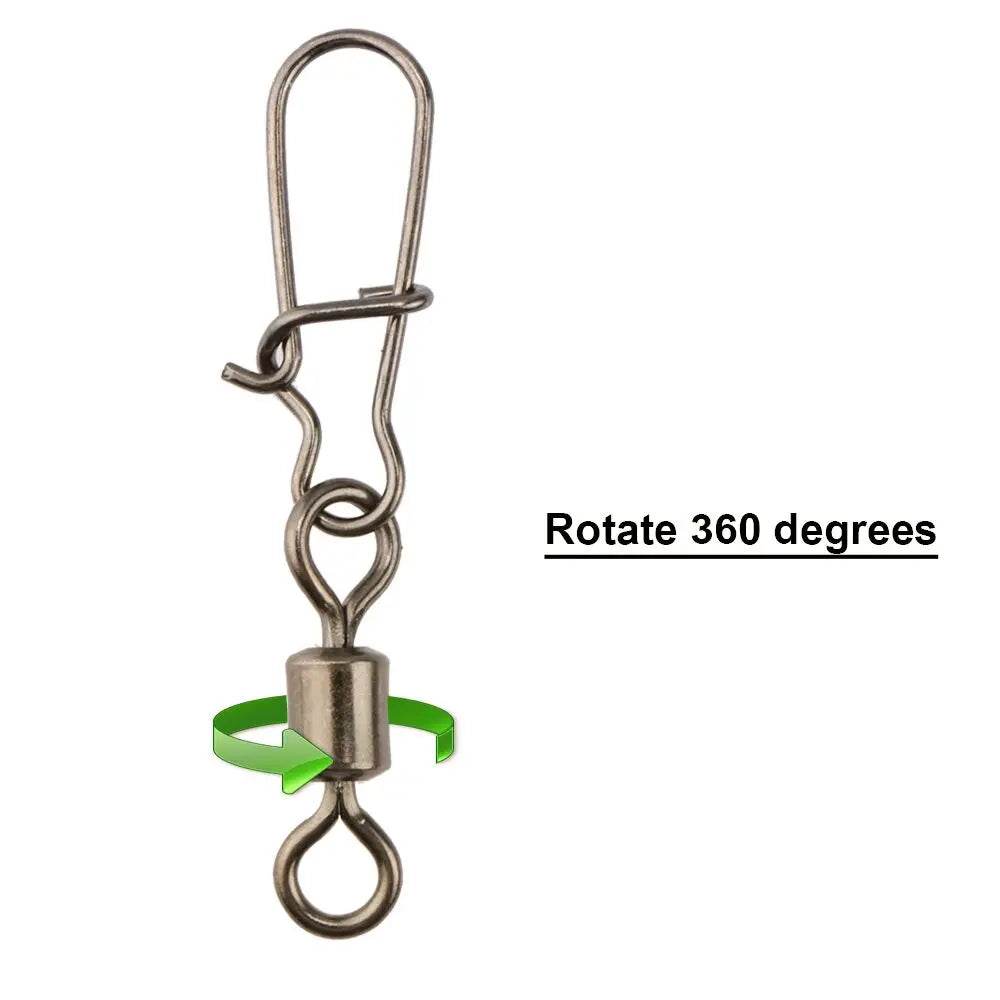 Goture MS+ZQ Rolling Swivel with Nice Snap – Bulk Pack - Fish & Cheaps | Fishing & Outdoor Gear