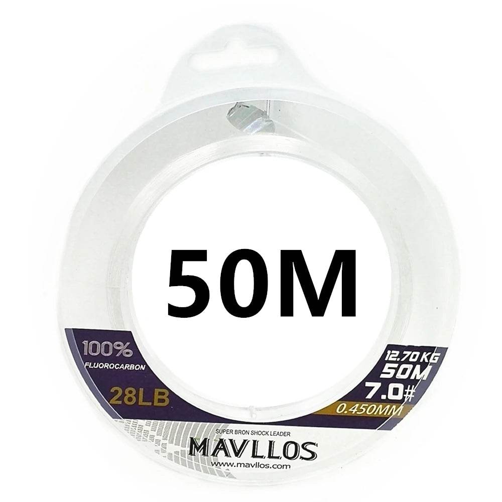 Mavllos Carbon Fluorocarbon Leader Line - Fish & Cheaps | Fishing & Outdoor Gear