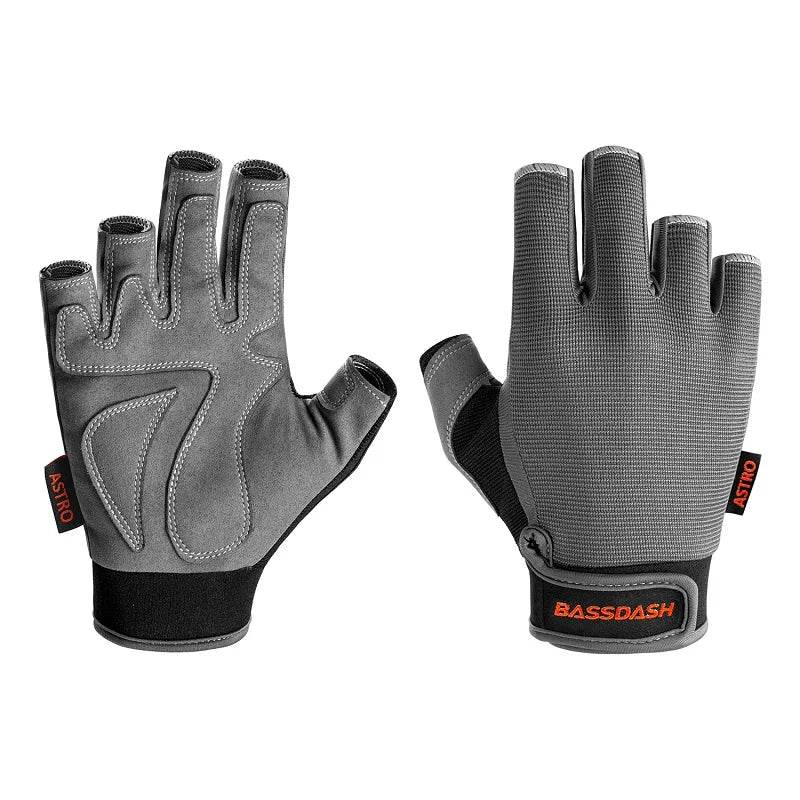 Bassdash Astro Heavy-Duty Sure Grip Fingerless Gloves - Fish & Cheaps | Fishing & Outdoor Gear