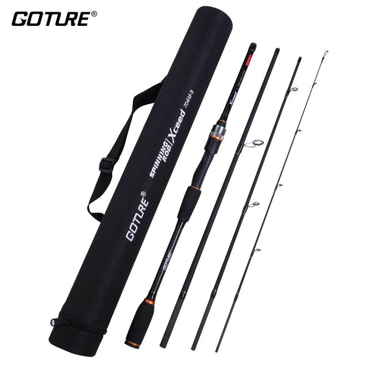 Goture Xceed Carbon Travel Rod – Versatile Spinning & Casting - Fish & Cheaps | Fishing & Outdoor Gear