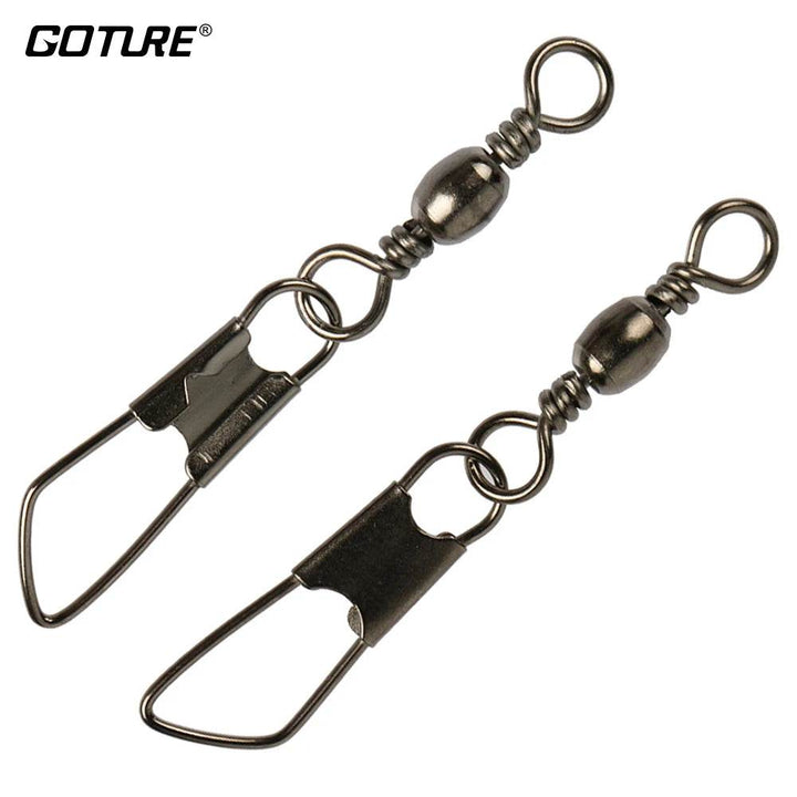 Goture Barrel Swivel Fishing Connectors – 200pcs - Fish & Cheaps | Fishing & Outdoor Gear