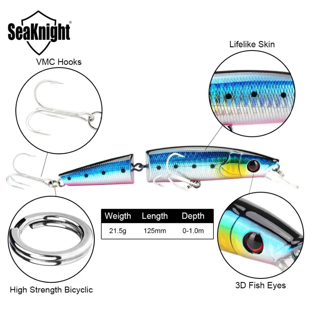 SeaKnight Minnow SK041 Jointed Minnow Lure - Fish & Cheaps | Fishing & Outdoor Gear