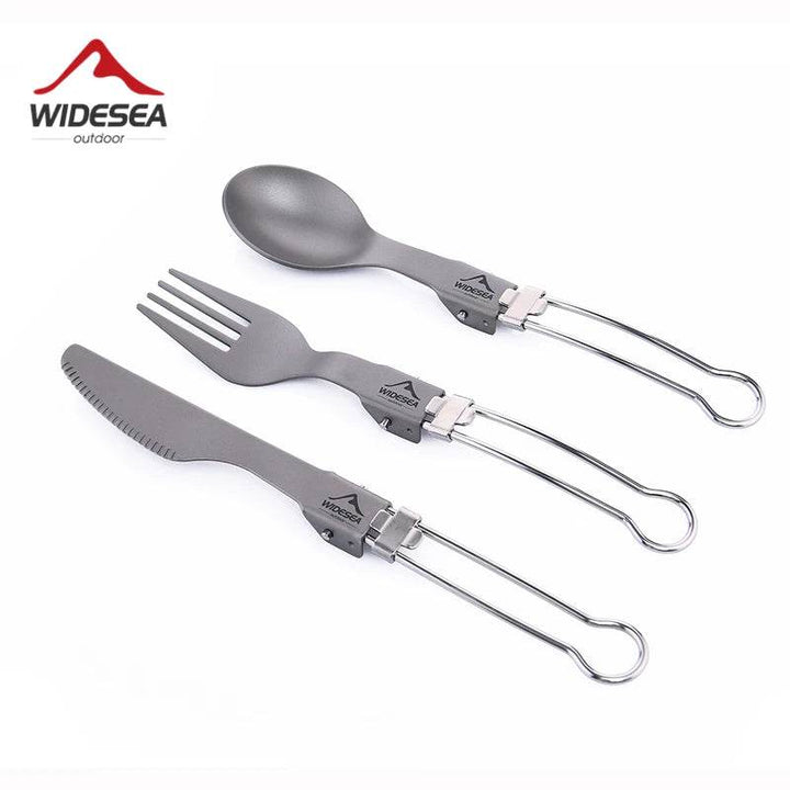 Widesea Ultralight Titanium Cutlery Set - Fish & Cheaps | Fishing & Outdoor Gear
