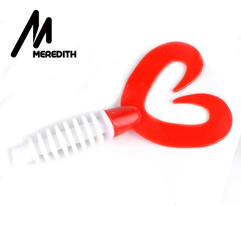MEREDITH Fishing Lures 8pcs 9cm 5.8g STINGER SHAD SOFT BAIT SOFT PLASTIC LURES PREDATOR PIKE