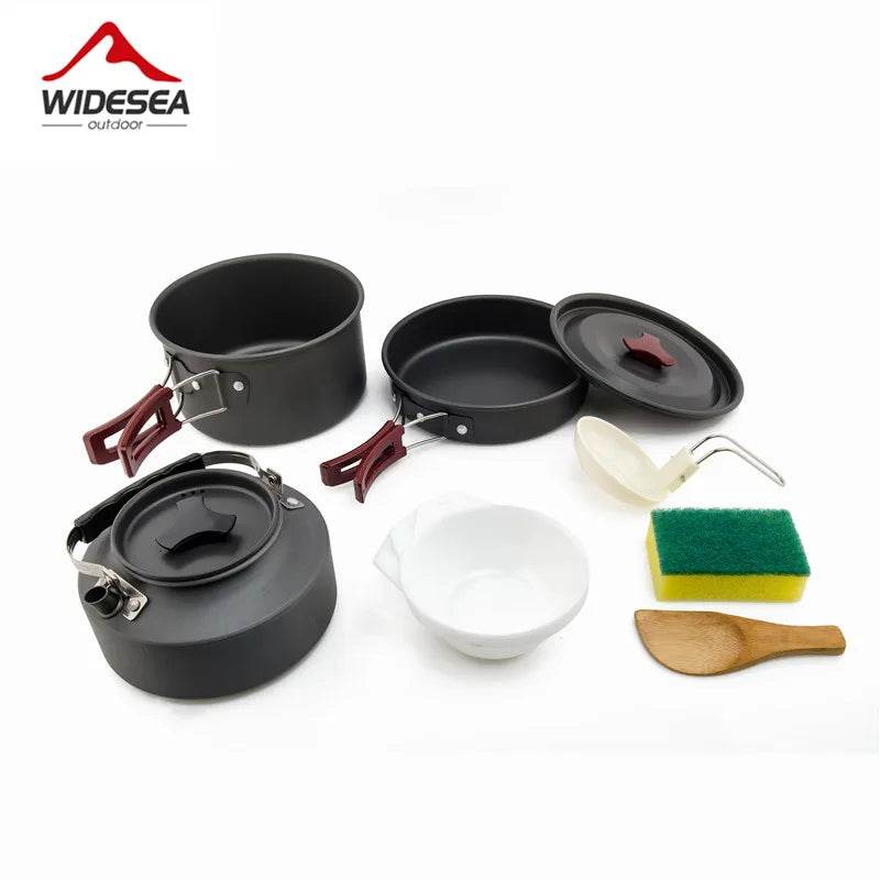 Widesea Camping Cookware Set - Fish & Cheaps | Fishing & Outdoor Gear
