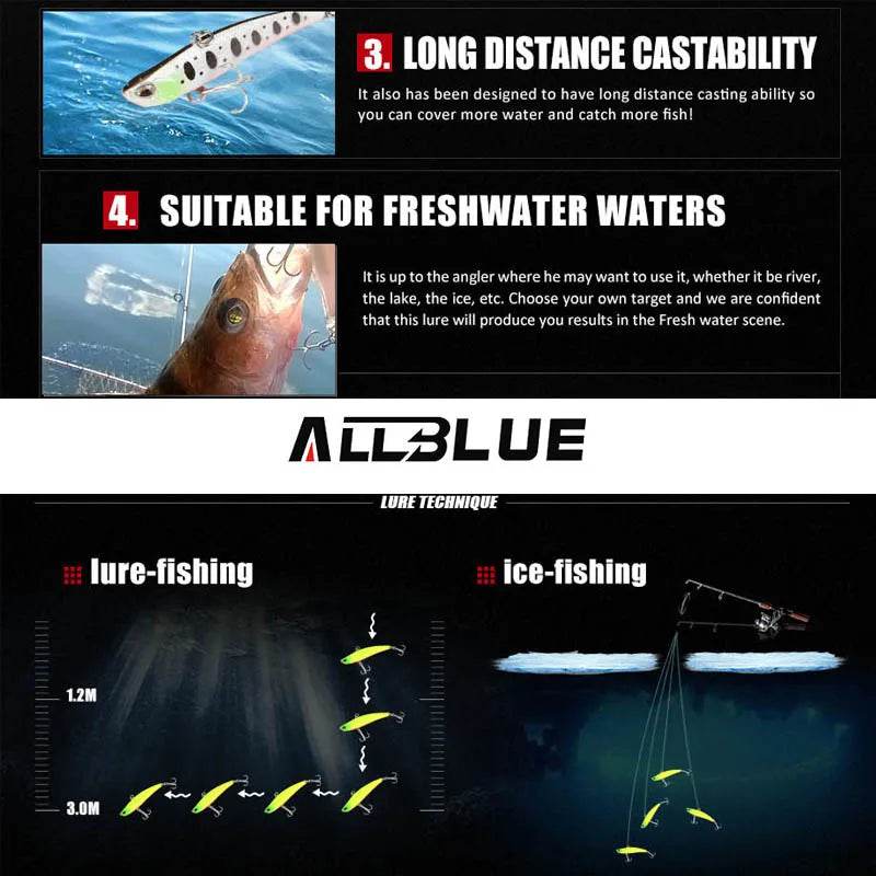 ALLBLUE Blade 70S VIB Lure - Fish & Cheaps | Fishing & Outdoor Gear