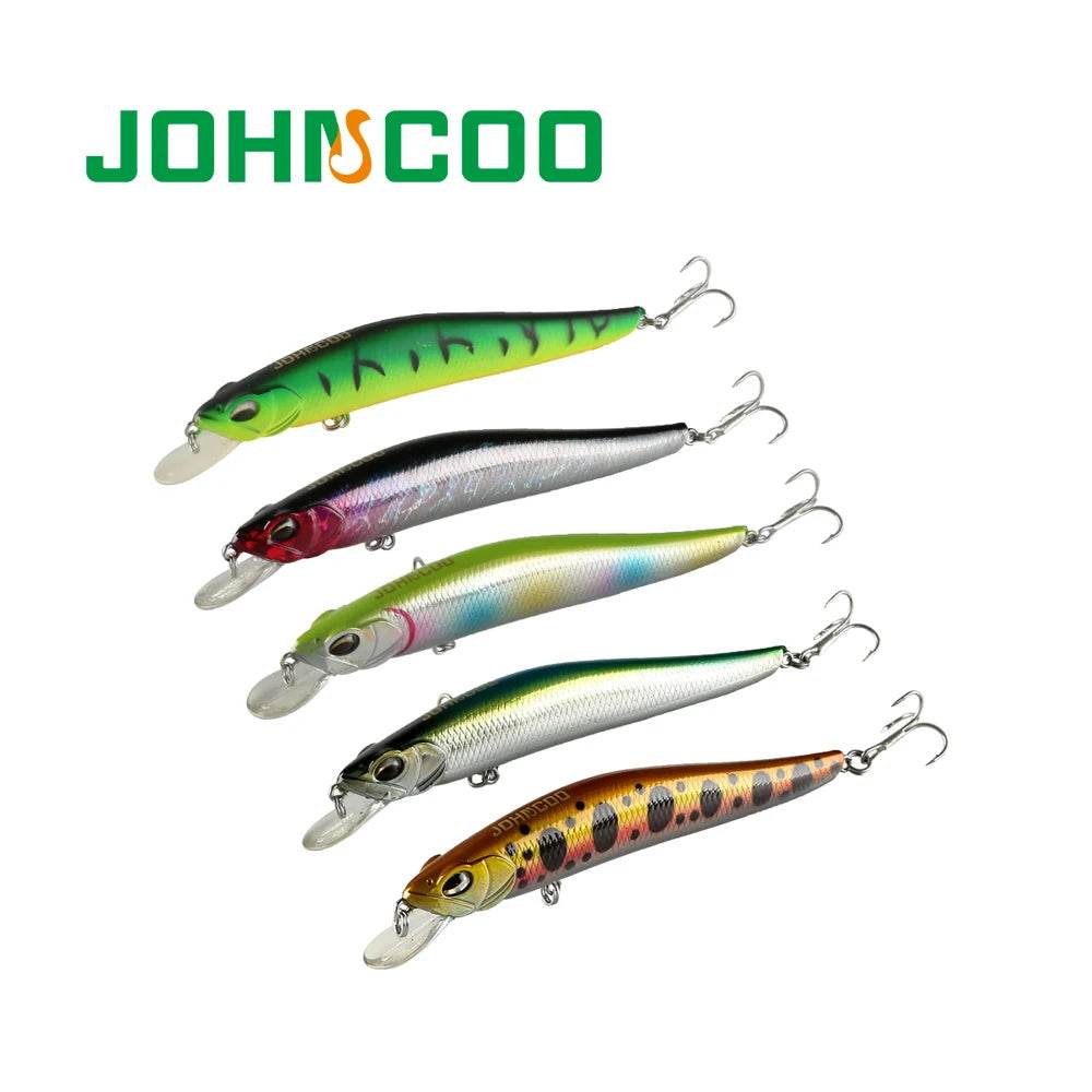 JOHNCOO 12cm Lifelike Hard Minnow - Fish & Cheaps | Fishing & Outdoor Gear