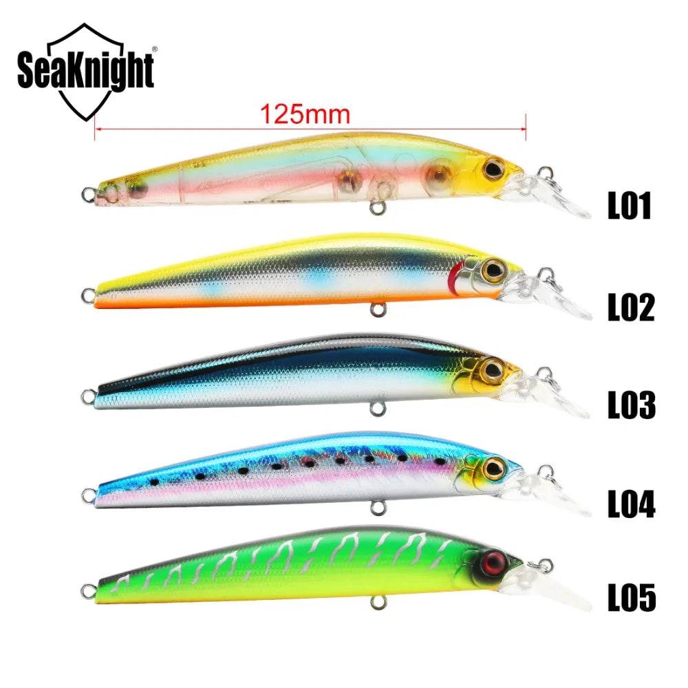 SeaKnight SK023 Minnow – 125mm Floating Hard Bait - Fish & Cheaps | Fishing & Outdoor Gear