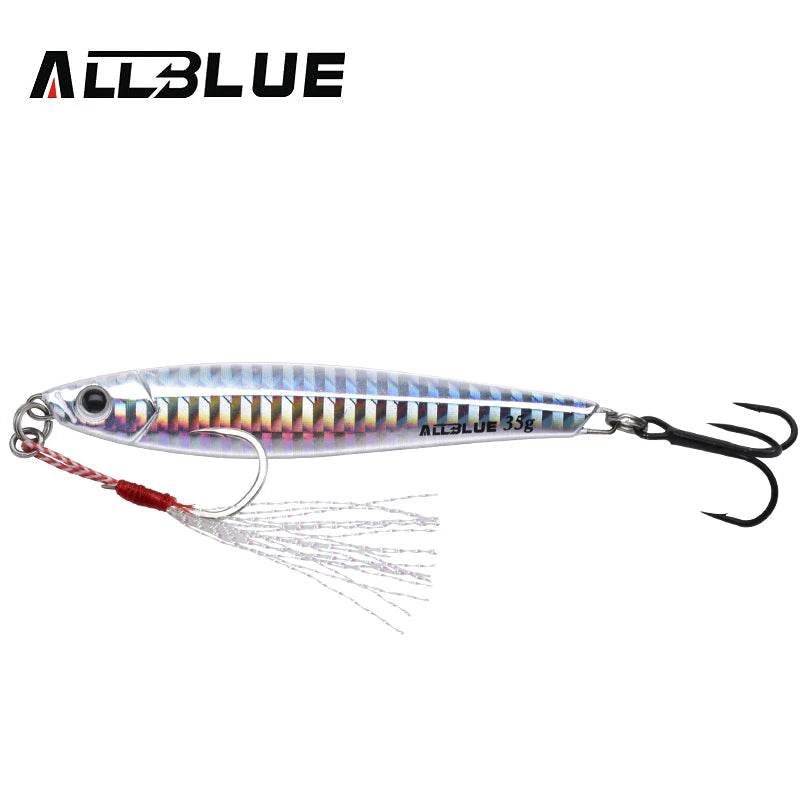 ALLBLUE Metal Jigging Spoon 35g – 3D Print Laser Lure - Fish & Cheaps | Fishing & Outdoor Gear