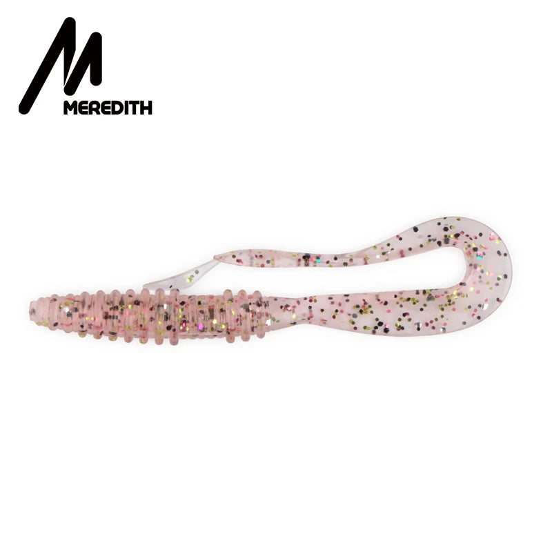 Meredith Mad Wag 7.5cm 1.8g 20pcs Fishing Soft Lures Fishing Artificial Soft Bait Predator Tackle Lures Soft Fishing Lures