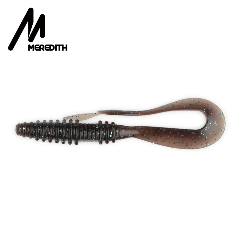 Meredith Mad Wag 7.5cm 1.8g 20pcs Fishing Soft Lures Fishing Artificial Soft Bait Predator Tackle Lures Soft Fishing Lures