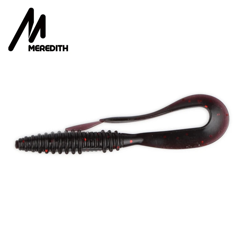 Meredith Mad Wag 7.5cm 1.8g 20pcs Fishing Soft Lures Fishing Artificial Soft Bait Predator Tackle Lures Soft Fishing Lures