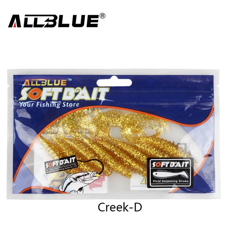ALLBLUE Creek Single Tail Soft Bait – Versatile Grubs - Fish & Cheaps | Fishing & Outdoor Gear