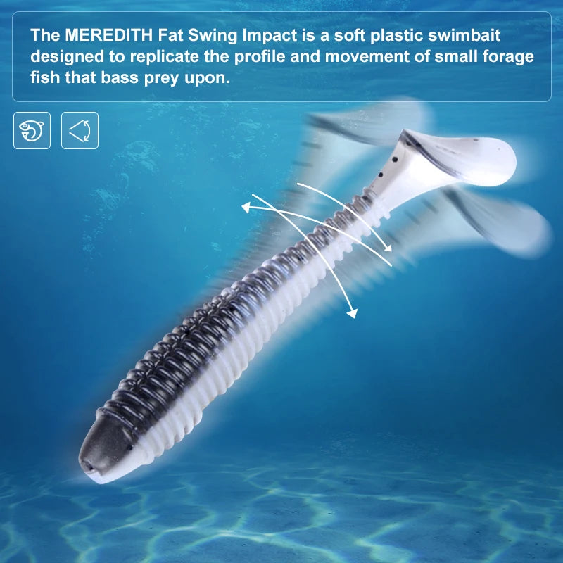 MEREDITH Swing Impact FAT Soft Lure