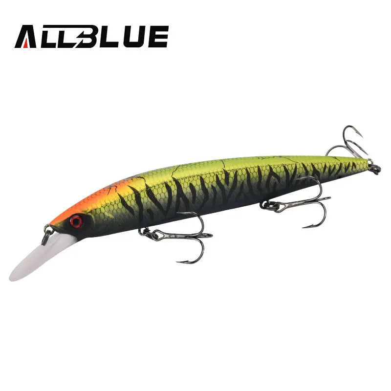 ALLBLUE SHANKS 130MR SP Fishing Lure Suspend Jerkbait 23g Weight Moving Systerm Long Cast Wobbler 2.5m Minnow Bass Pike Tackle