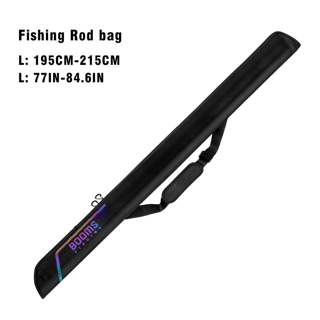 Booms Fishing PB3 Rod Bag – Adjustable, Folding Storage - Fish & Cheaps | Fishing & Outdoor Gear