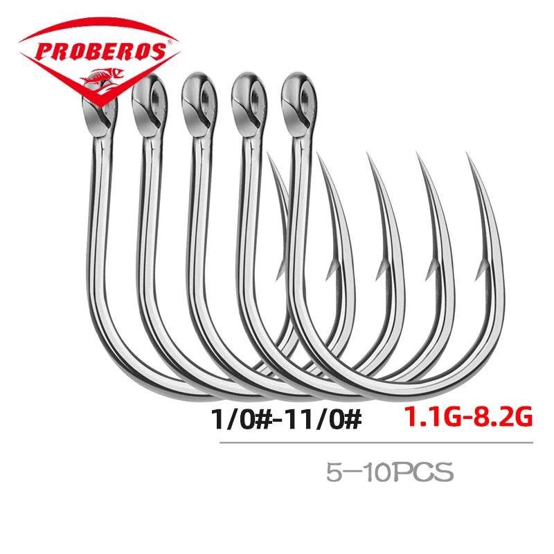 PROBEROS Seawater Corrosion Protection Fishing Hooks - Fish & Cheaps | Fishing & Outdoor Gear