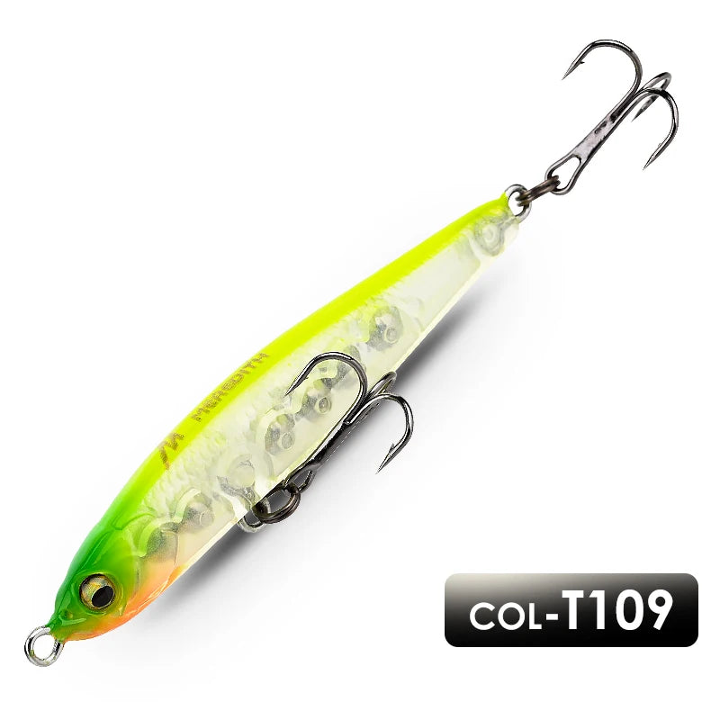 MEREDITH Jerk Pencil Sinking Fishing Lure Wobbler Bass Fish Tackle Lures Fishing Accessories Saltwater Lures Trolling Fish Bait
