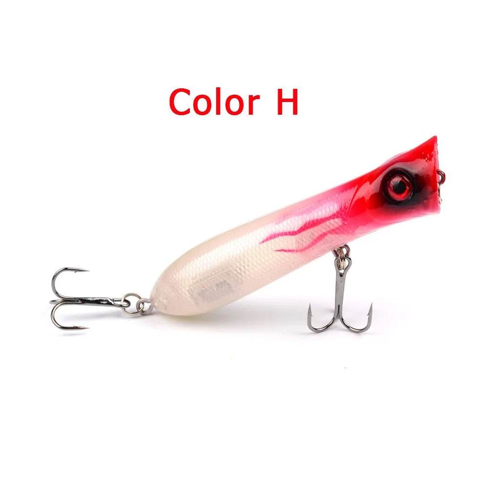 PROBEROS 8cm Top Water Popper Lure - Fish & Cheaps | Fishing & Outdoor Gear