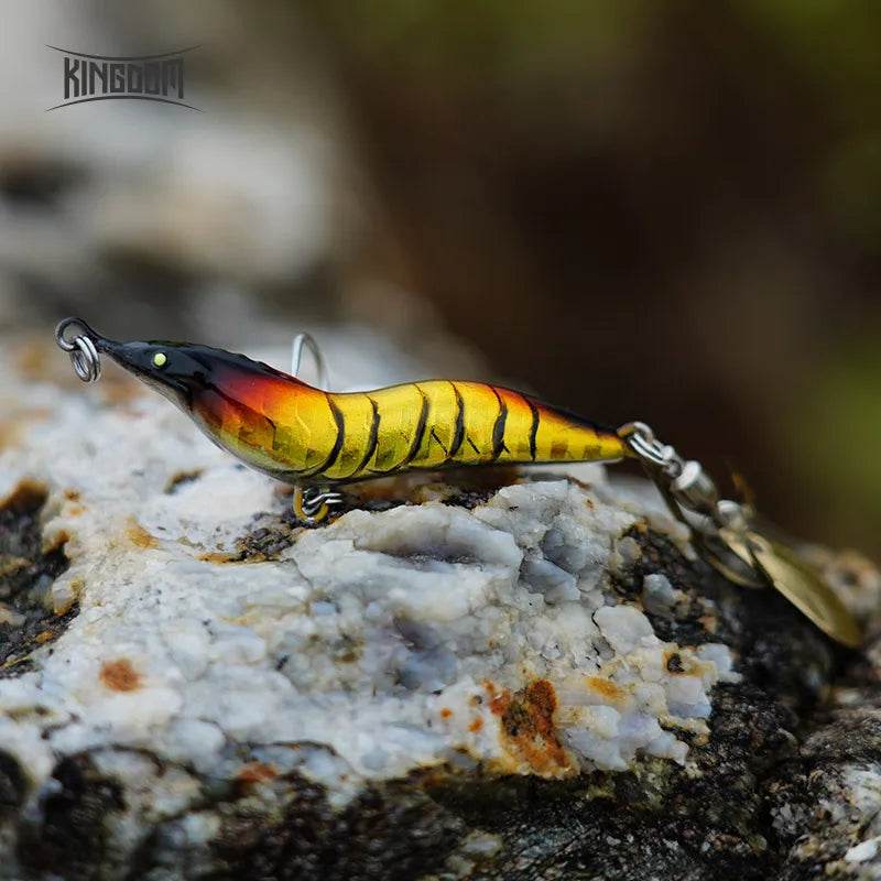 Kingdom Simulation Shrimp Lure – Bionic Spinner Jig - Fish & Cheaps | Fishing & Outdoor Gear