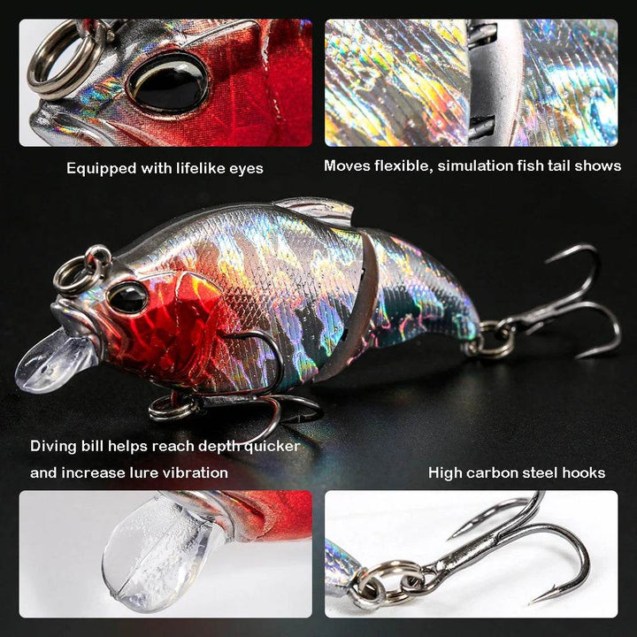 JOHNCOO 72mm Floating VIB Lure - Fish & Cheaps | Fishing & Outdoor Gear