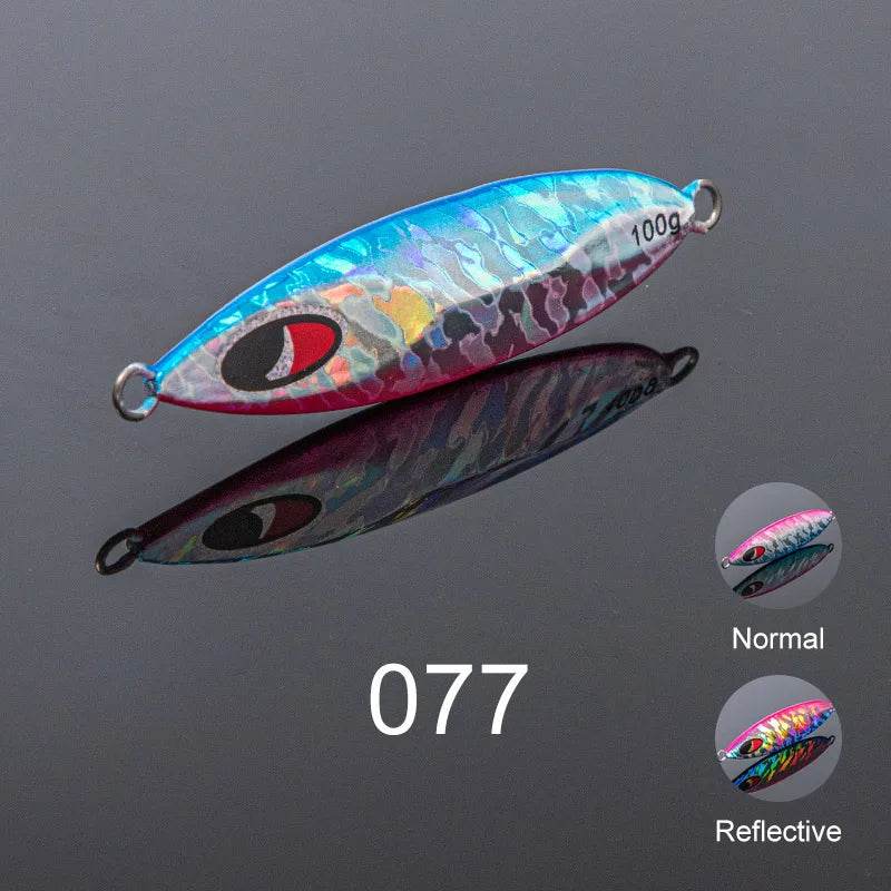 NOEBY Metal Jig – Slow Jigging Spoon Lure - Fish & Cheaps | Fishing & Outdoor Gear