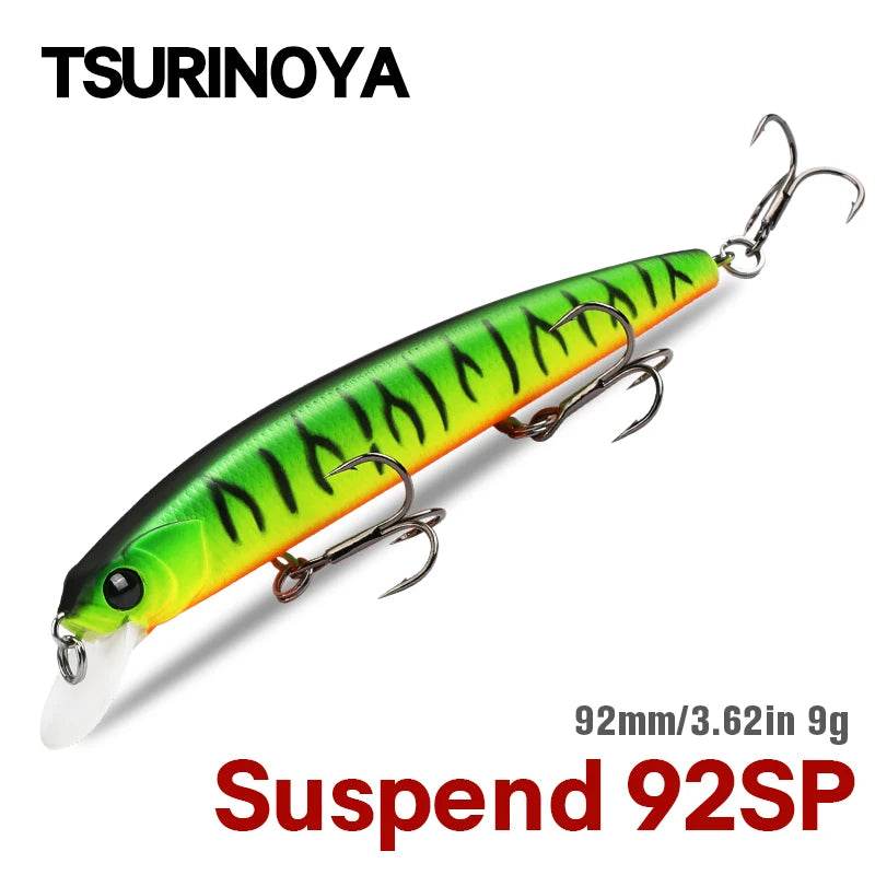TSURINOYA 92SP Suspending Minnow – DW78 - Fish & Cheaps | Fishing & Outdoor Gear