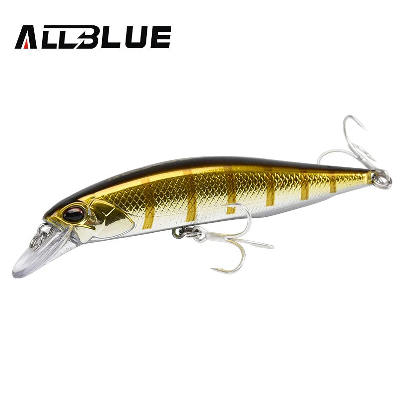 ALLBLUE SPRINT 100SW Heavy Sinking Minnow Fixed Weight Jerkbait Fishing Lure 100mm 22G Off Shore Saltwater Sea Bass Bait Tackle