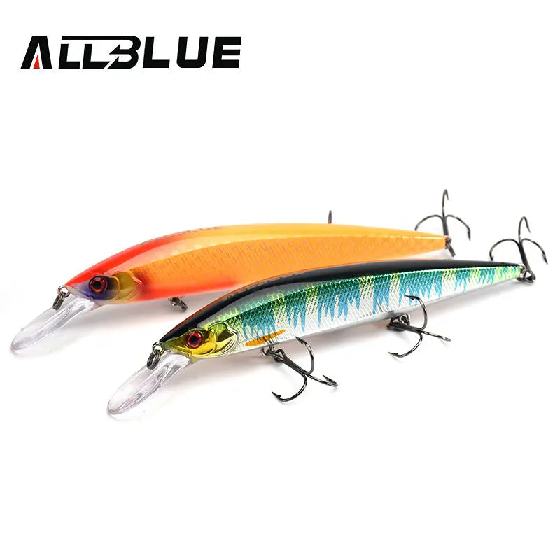 ALLBLUE SHANKS 130MR SP Fishing Lure Suspend Jerkbait 23g Weight Moving Systerm Long Cast Wobbler 2.5m Minnow Bass Pike Tackle