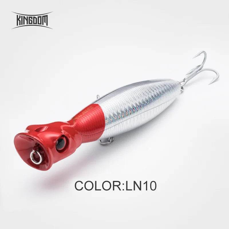 Kingdom TopWater Popper – Ultimate Floating Lure - Fish & Cheaps | Fishing & Outdoor Gear