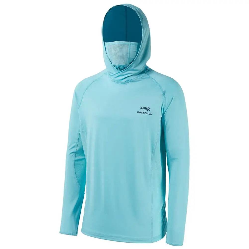 Bassdash UPF 50+ Fishing Shirt with Mask Hoodie - Fish & Cheaps | Fishing & Outdoor Gear