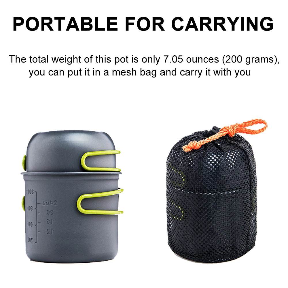 Widesea Ultralight Camping Pot Set - Fish & Cheaps | Fishing & Outdoor Gear