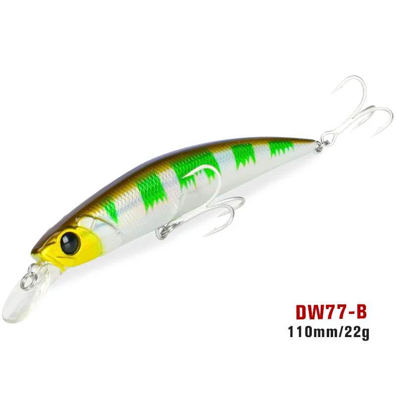 TSURINOYA 110S Long Casting Sinking Minnow - Fish & Cheaps | Fishing & Outdoor Gear