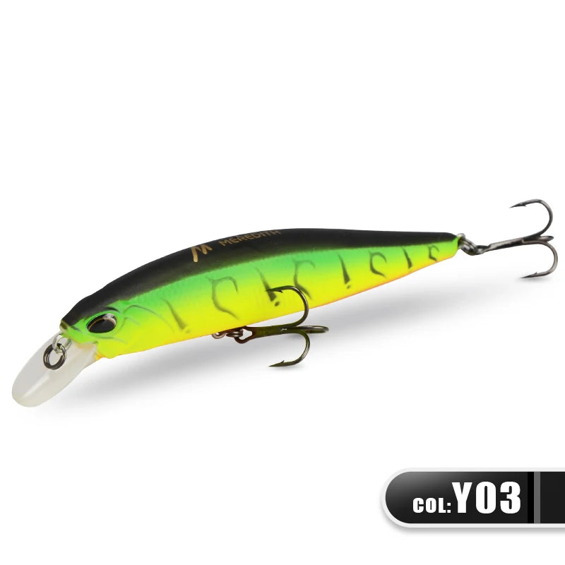MEREDITH JERK MINNOW 100F 14g Floating Wobbler